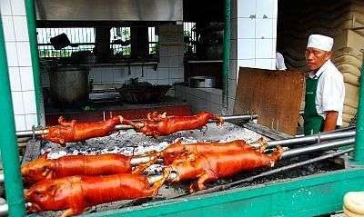 Philippines Lechon Roasted Pig